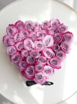 purple-roses-hearth-box-arrenement-flowers-in-belek-1.webp